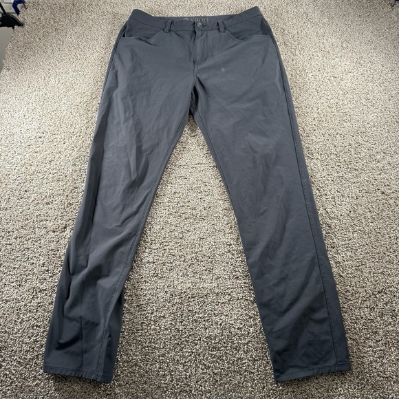 Vuori Other - Vuori Pants Mens 32x31 Gray Preppy Chino Classiccore Fit Performance Casual